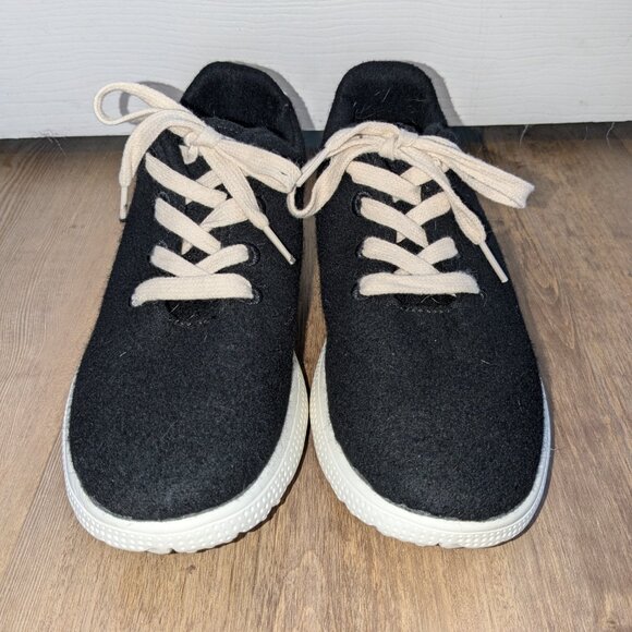 Egos Copenhagen Merino Wool Sneaker Shoes Unisex Black White EU 40 / US 9 wmns - Picture 3 of 11